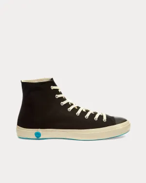 01JP Black High Top Sneakers
