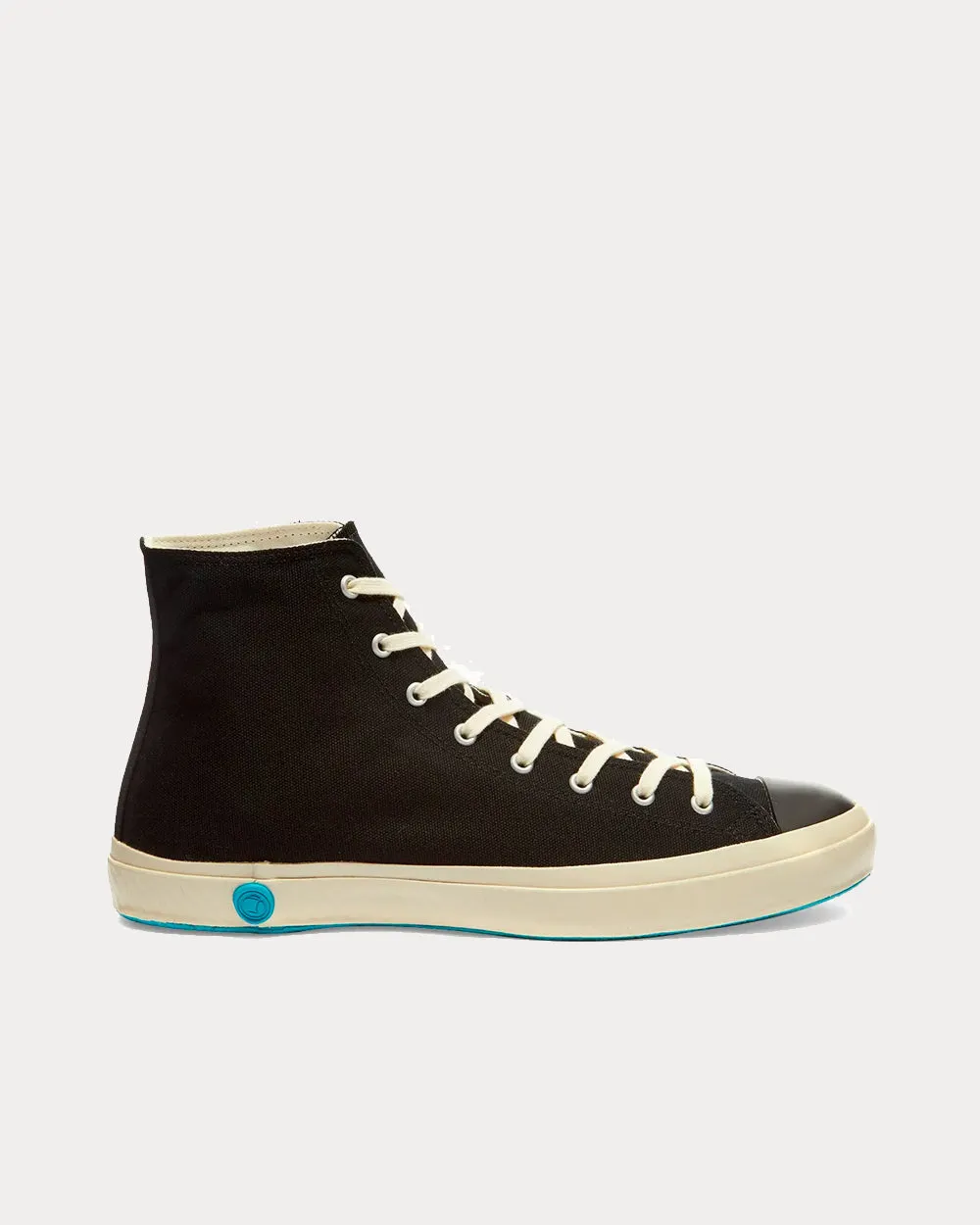 01JP Black High Top Sneakers