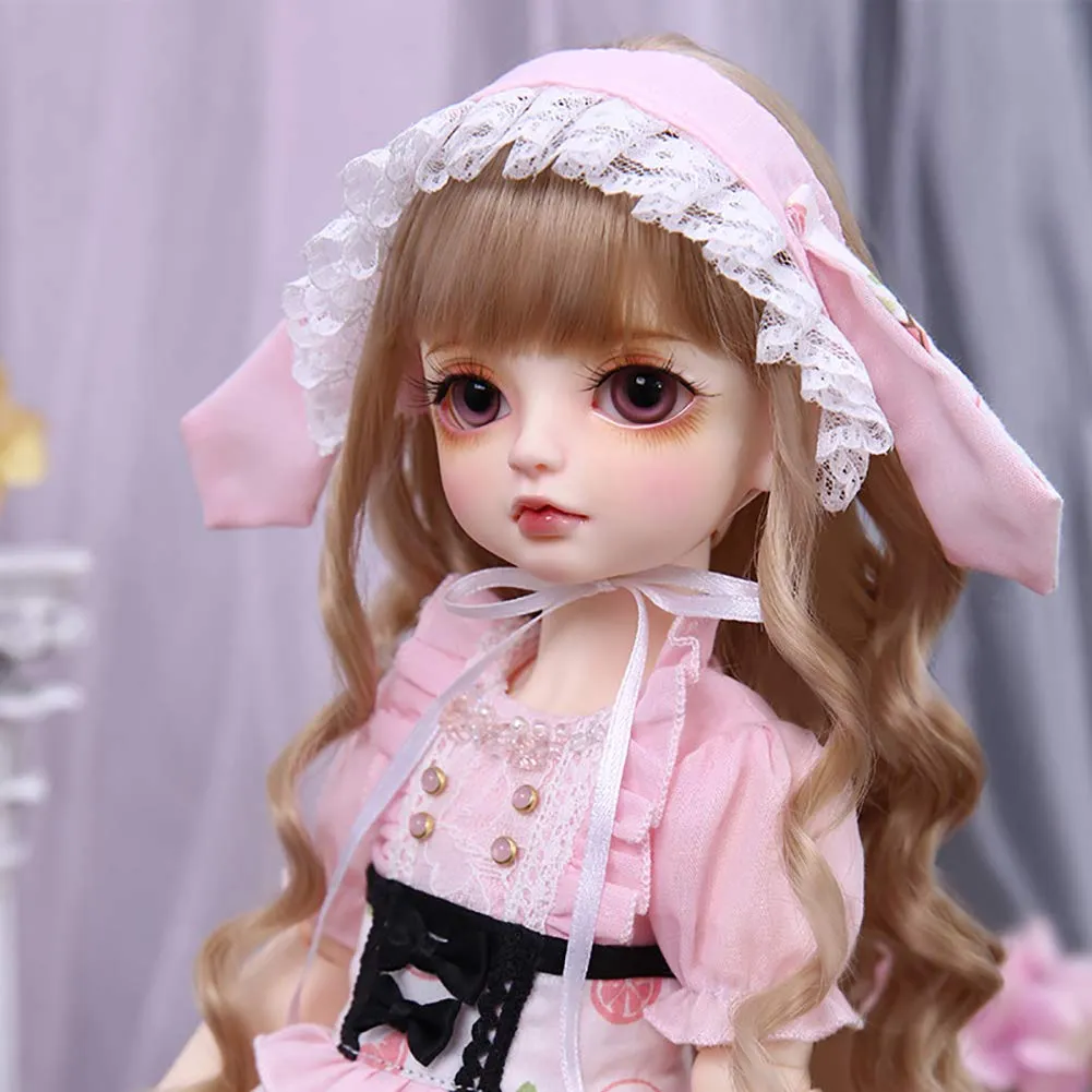 1/4 BJD Doll 15 Inch 19 Ball Jointed SD Dolls Fashion Dolls Action Figure   Makeup   Wig   Clothes, Children's Creative Toys Girls Surprise Gift