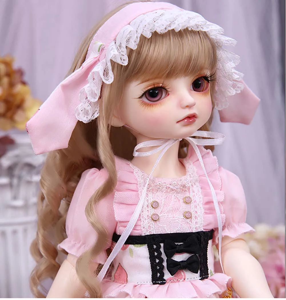 1/4 BJD Doll 15 Inch 19 Ball Jointed SD Dolls Fashion Dolls Action Figure   Makeup   Wig   Clothes, Children's Creative Toys Girls Surprise Gift