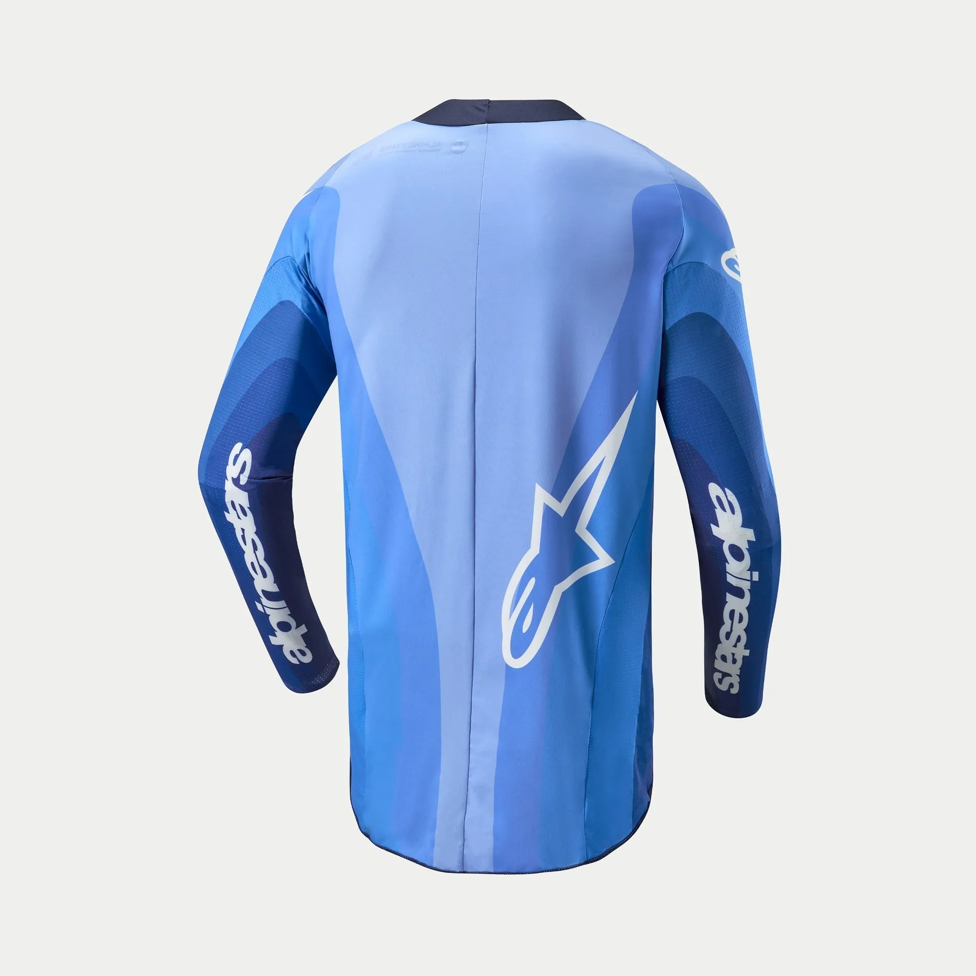 ALPINESTARS 2024 TECHSTAR PNEUMA JERSEY - DARK NAVY LIGHT BLUE