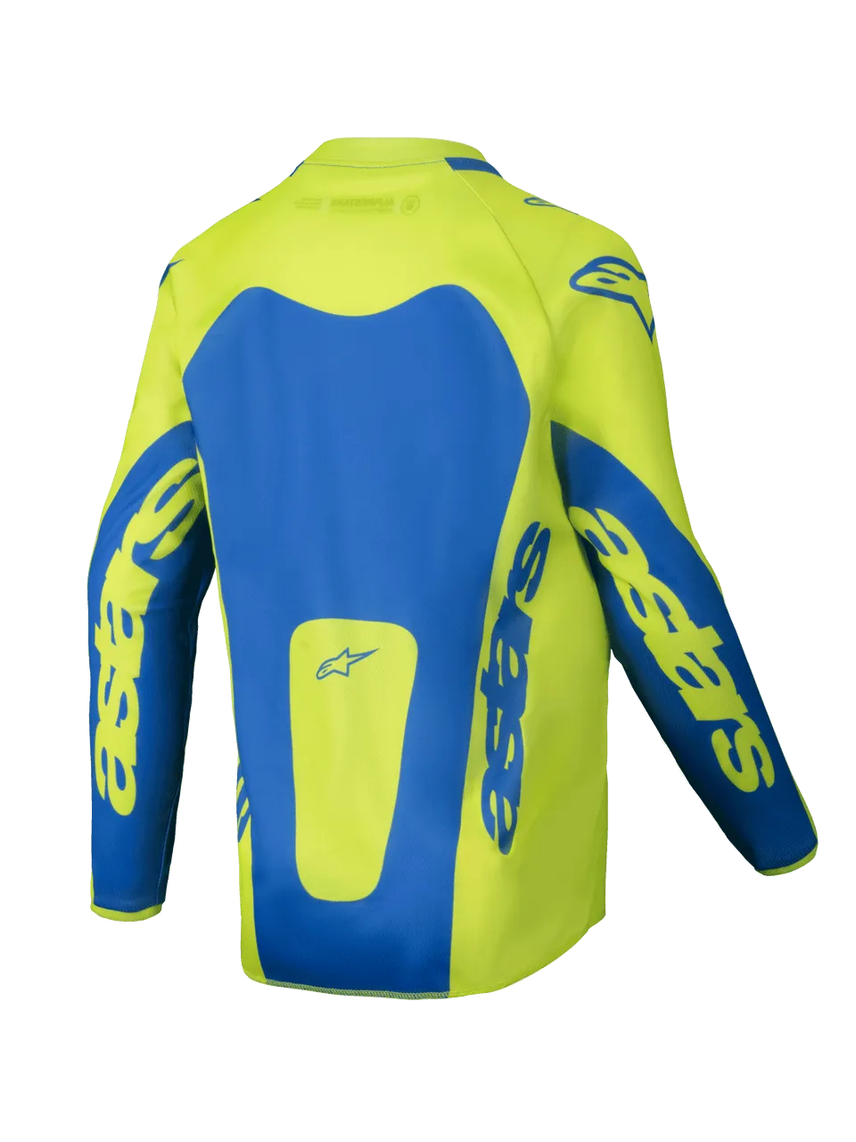 ALPINESTARS 2025 YOUTH RACER VEIL JERSEY - FLURO-YELLOW/BLUE