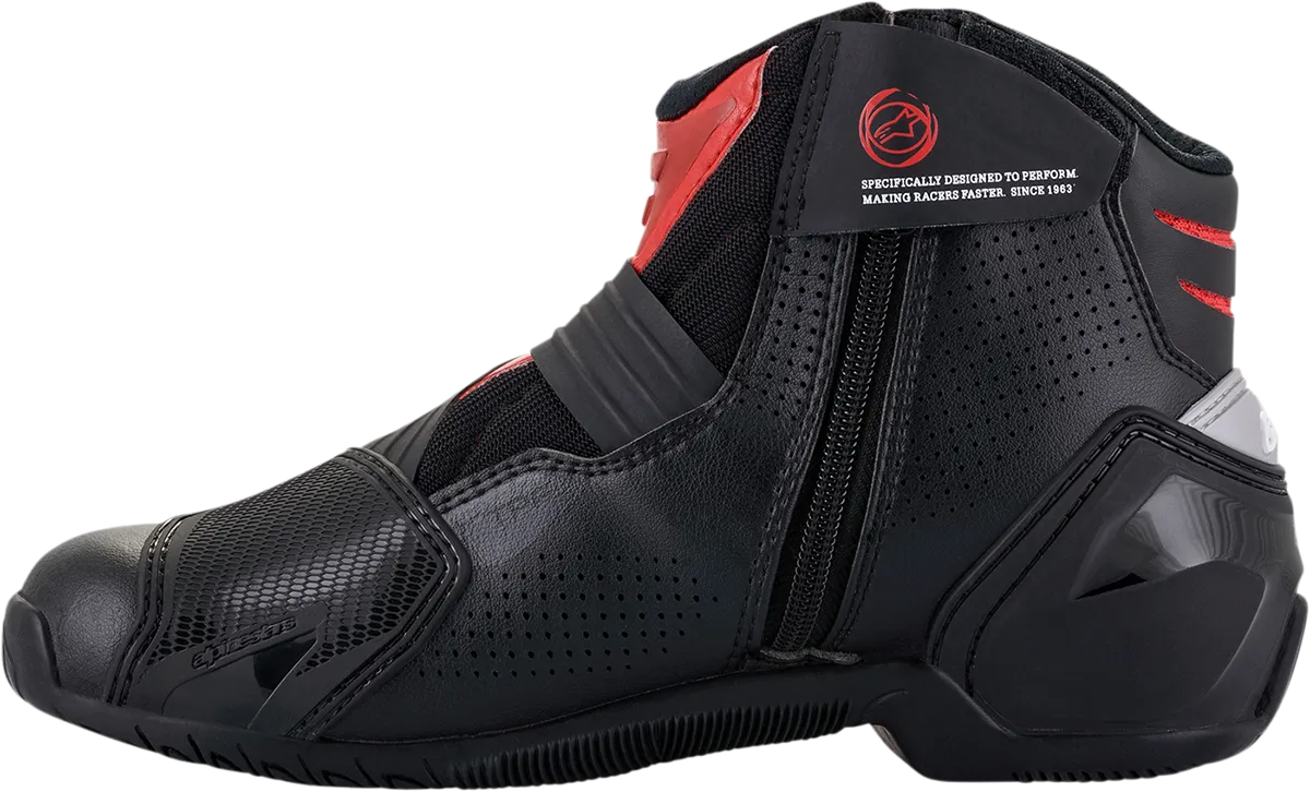 ALPINESTARS SMX1-R V2 Boots - Black/Red - US 9.5 / EU 44 2224021-13-44