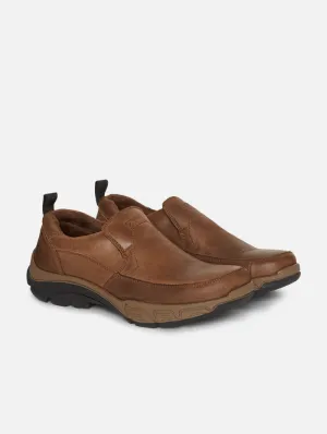 Baxter Mens Kickback Shoes Brown