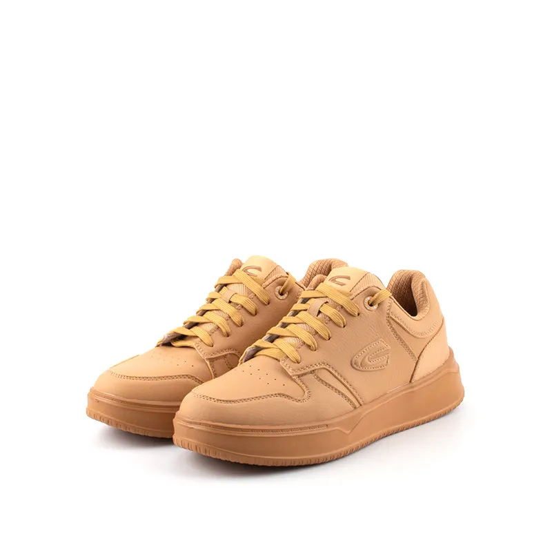 C by camel active Microfiber Basic Sneakers Men Khaki JAMESON 822402-WA1CSV-6