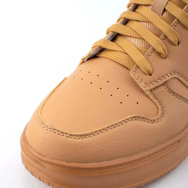 C by camel active Microfiber Basic Sneakers Men Khaki JAMESON 822402-WA1CSV-6