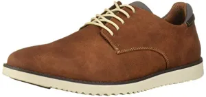 Dr. Scholl's mens Sync Oxford, Dark Tan, 10.5 Wide US