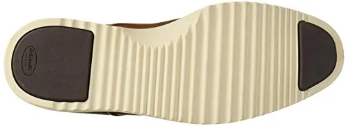 Dr. Scholl's mens Sync Oxford, Dark Tan, 10.5 Wide US