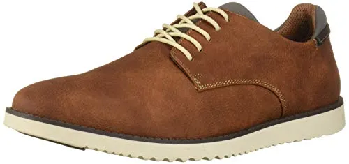 Dr. Scholl's mens Sync Oxford, Dark Tan, 10.5 Wide US