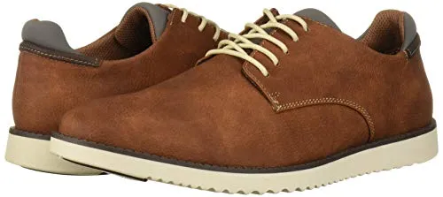 Dr. Scholl's mens Sync Oxford, Dark Tan, 10.5 Wide US