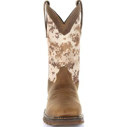 Durango® Maverick XP™ Men's Dusty Brown Steel Toe Waterproof Western Work Boots DDB0207