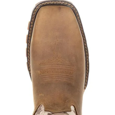 Durango® Maverick XP™ Men's Dusty Brown Steel Toe Waterproof Western Work Boots DDB0207