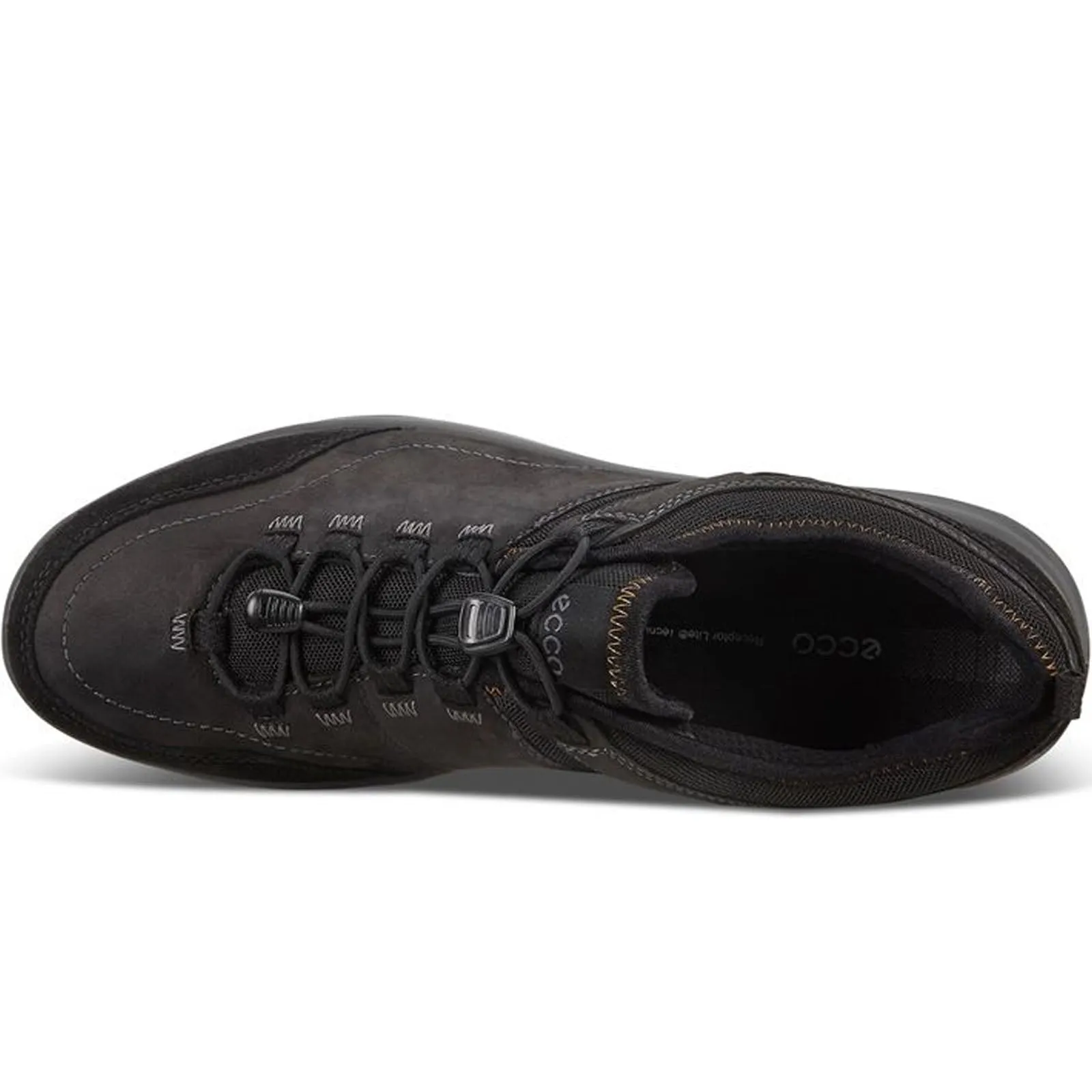 ECCO Mens Esphino Speed Lace Walking Trainers - Black