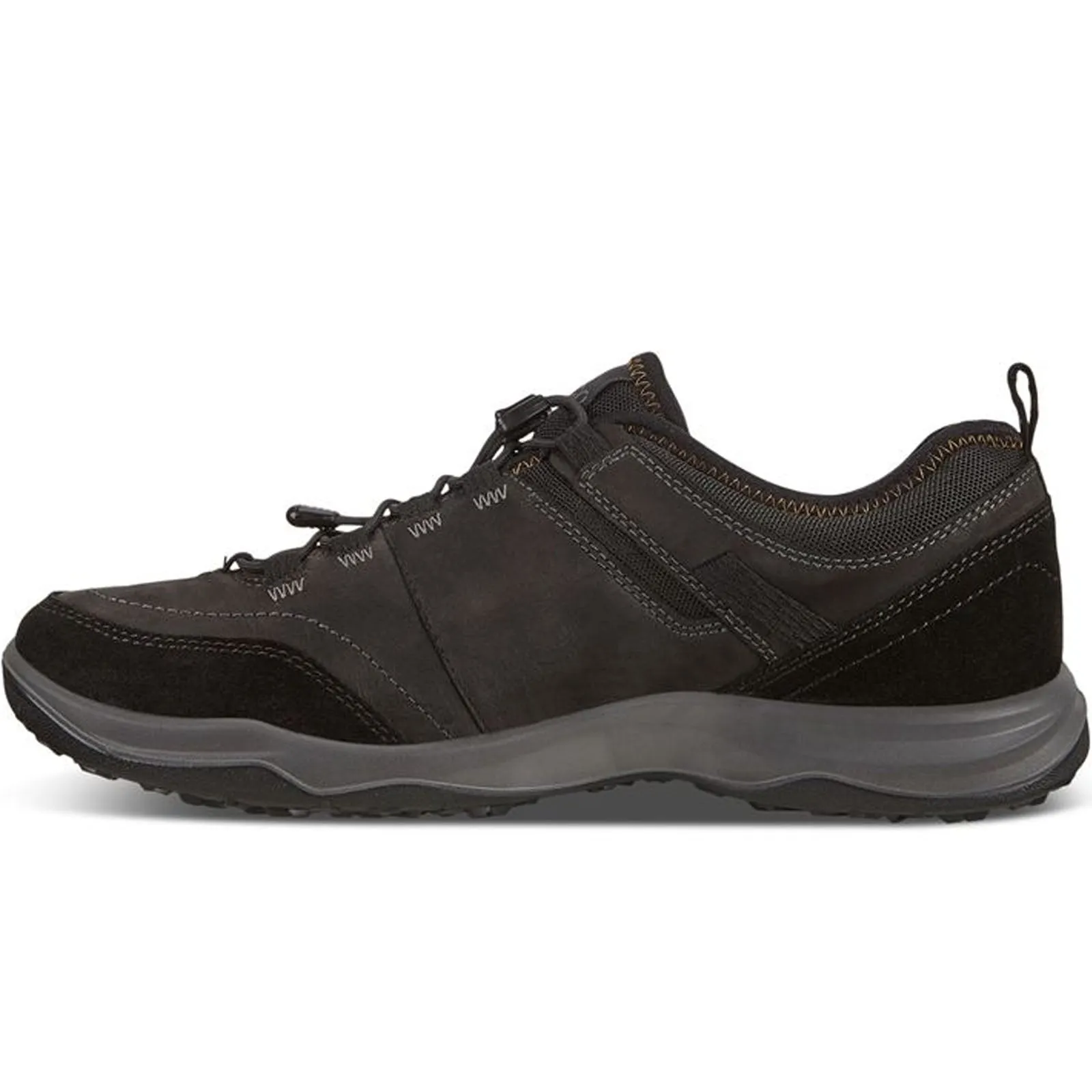 ECCO Mens Esphino Speed Lace Walking Trainers - Black