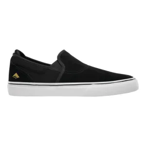 Emerica Wino G6 Slip on - Black / White/ Gold