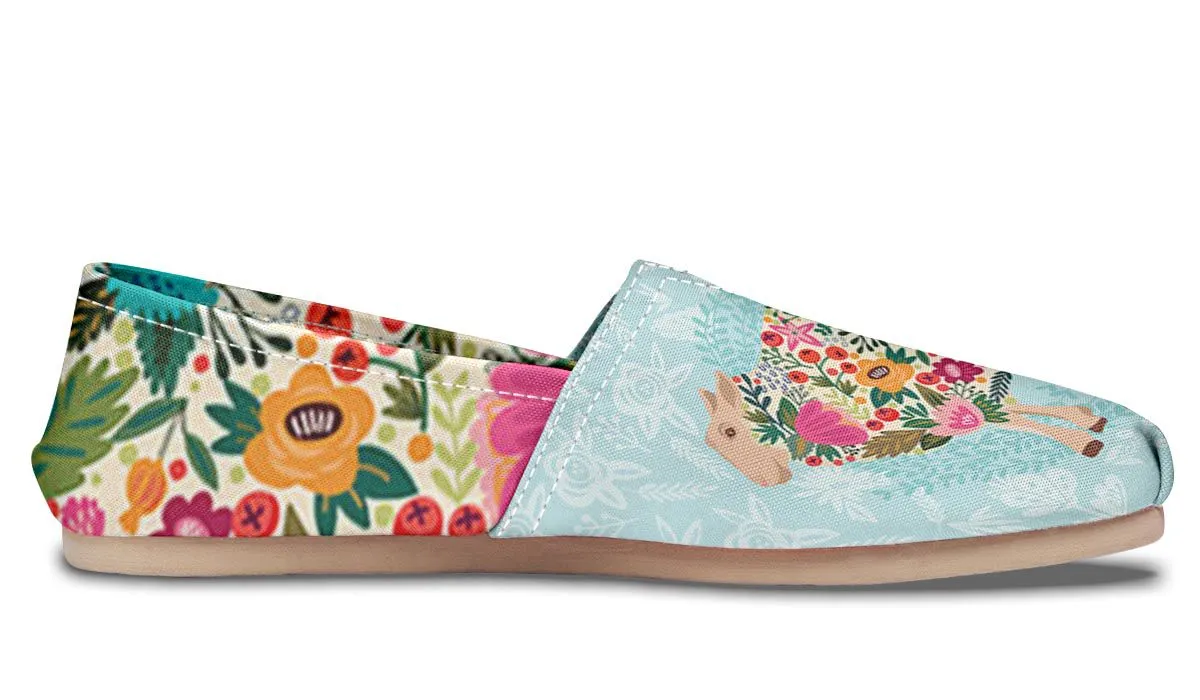 Floral Sheep Casual Shoes