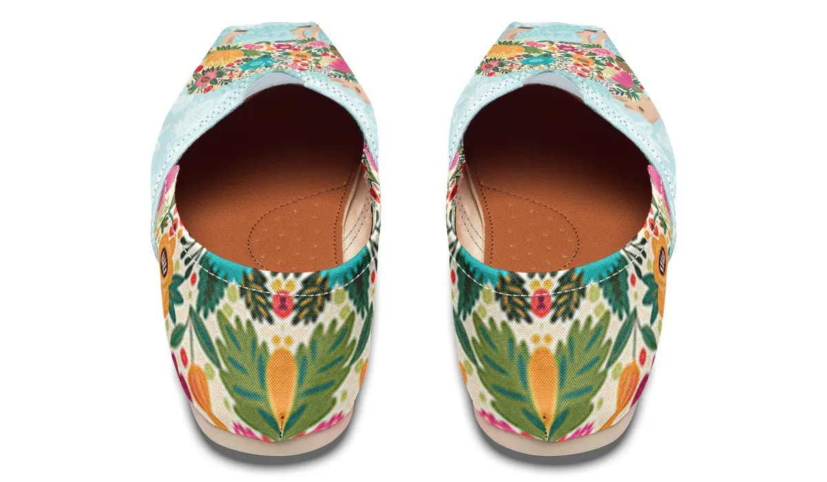 Floral Sheep Casual Shoes