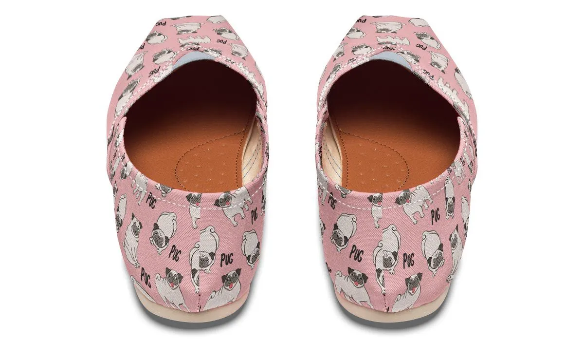 Goofy Pug Casual Shoes