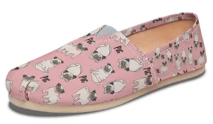 Goofy Pug Casual Shoes