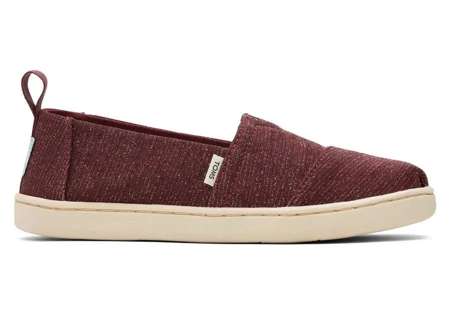 Kids’ TOMS Alpargata Glimmer – Sparkly Slip-On with All-Day Comfort