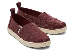 Kids’ TOMS Alpargata Glimmer – Sparkly Slip-On with All-Day Comfort