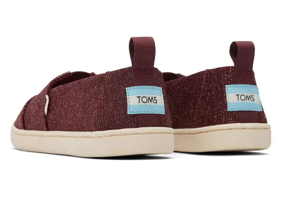 Kids’ TOMS Alpargata Glimmer – Sparkly Slip-On with All-Day Comfort