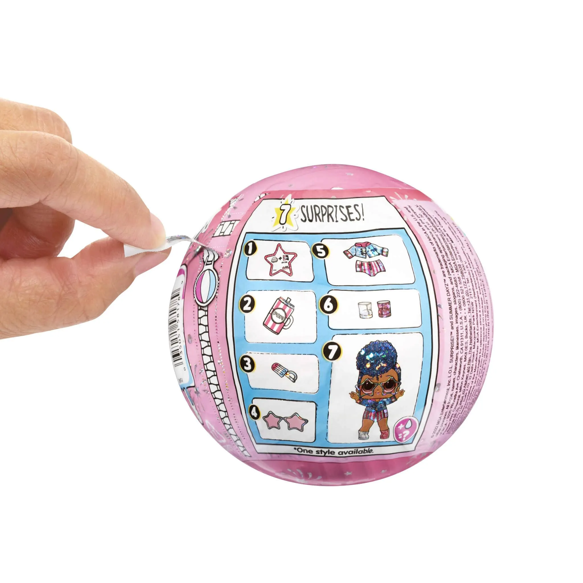 Lol Surprise Independent Queen Summer Supreme Doll, with 7 Surprises Multicolor Age- 3 Years & Above
