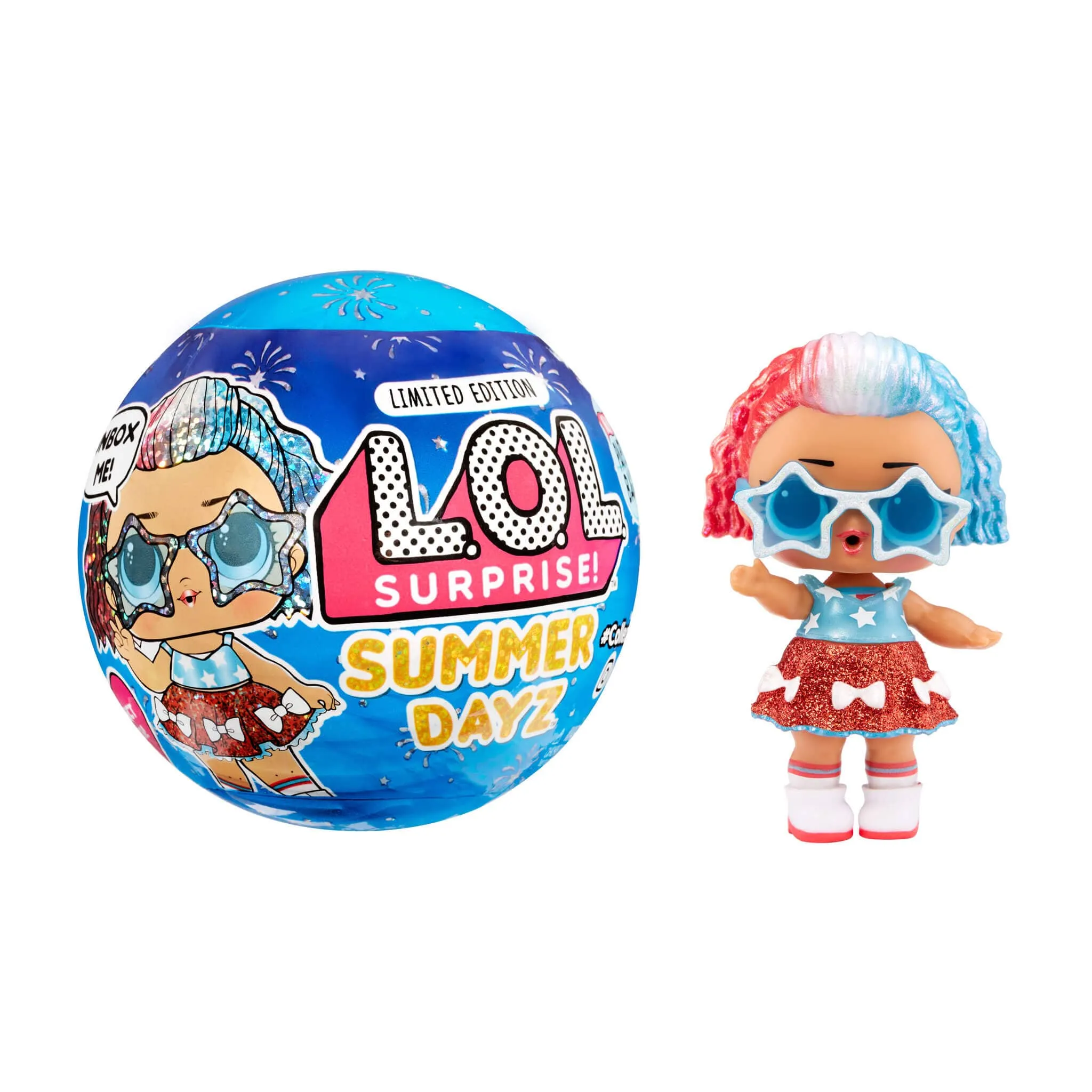 Lol Surprise Jubilee Summer Supreme Doll, with 7 Surprises Multicolor Age- 3 Years & Above