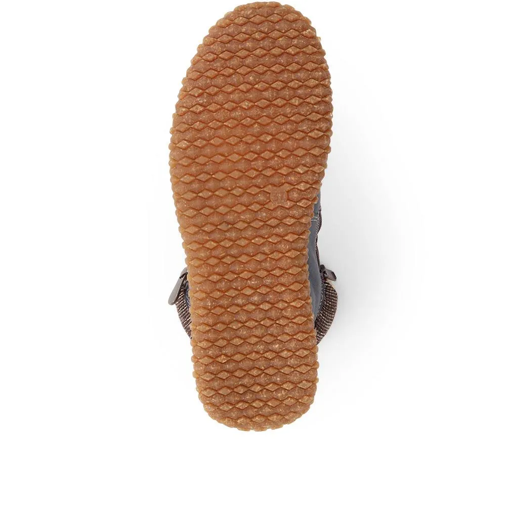 Loretta Zip-Up Boots - HAK38015 / 324 224