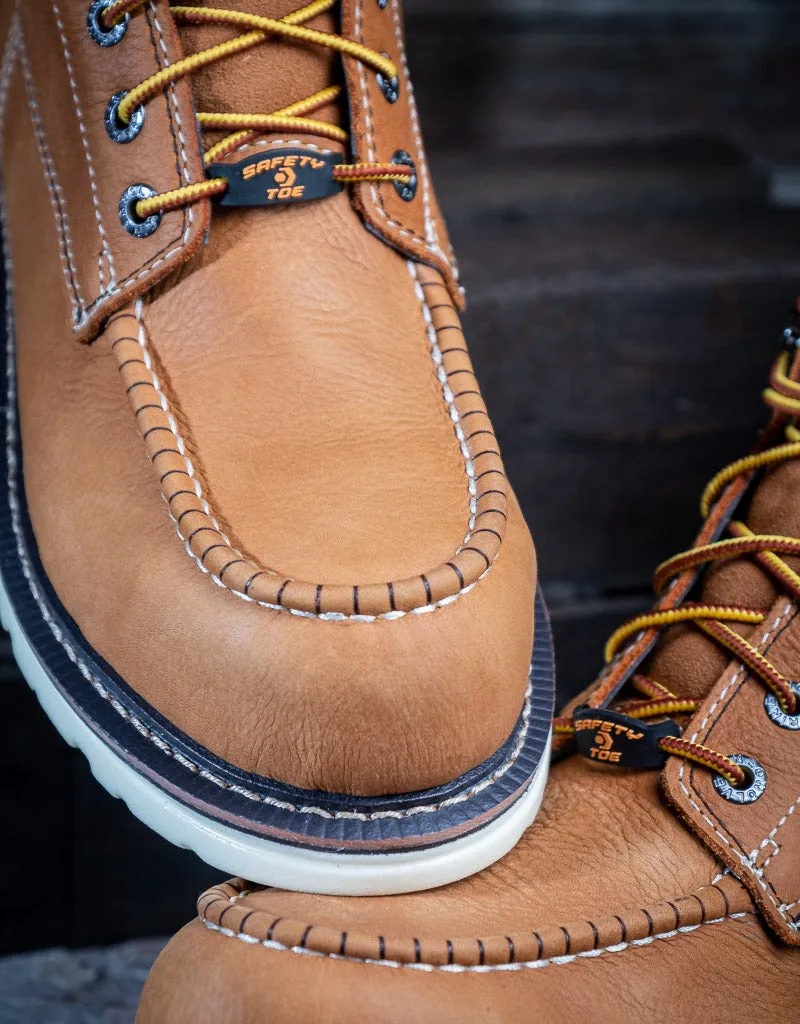 Men's I-90 Wedge Moc Toe Work Boots 201097
