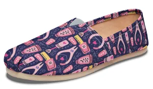 Nail Technician Pattern Casual Shoes