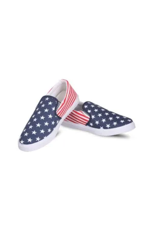 Navy Blue Men's Casual Shoe - SKROMANO011031B1