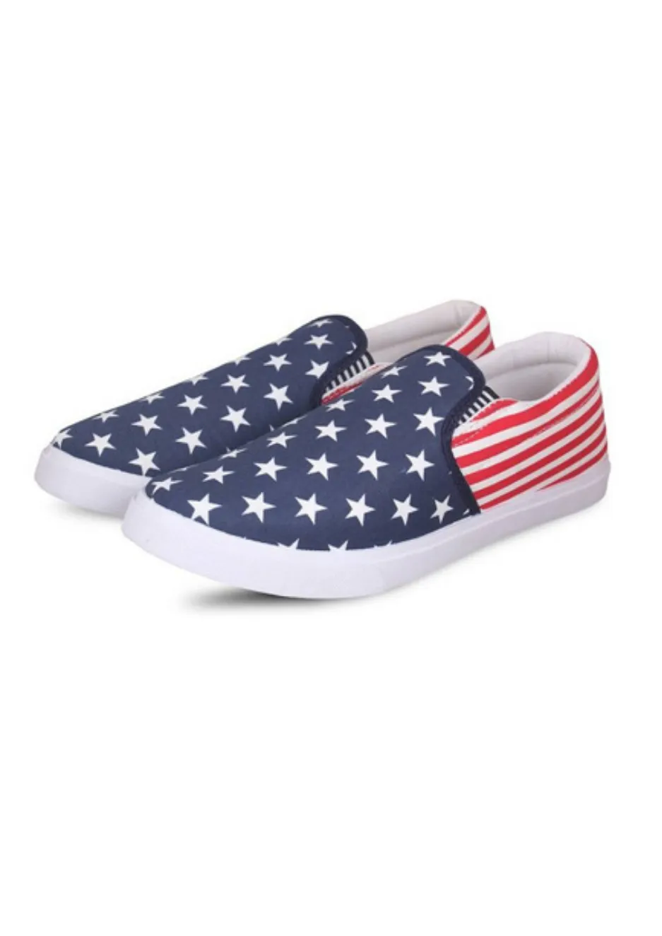 Navy Blue Men's Casual Shoe - SKROMANO011031B1