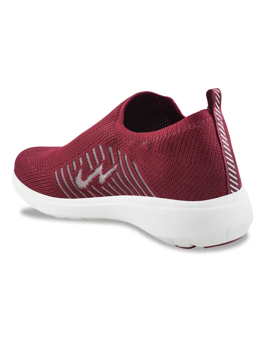 RAY Maroon Men's Walking Shoes