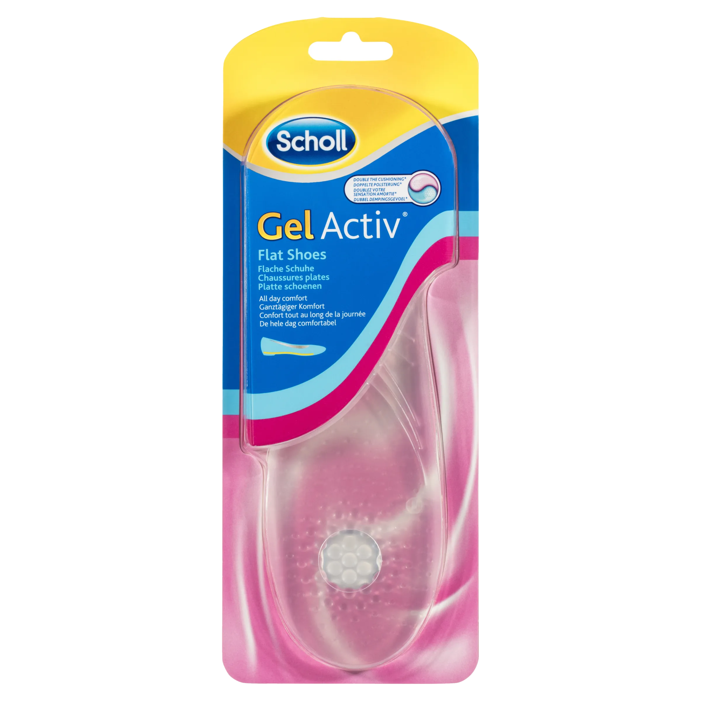 Scholl GelActiv Women's Insoles for Flat Shoes