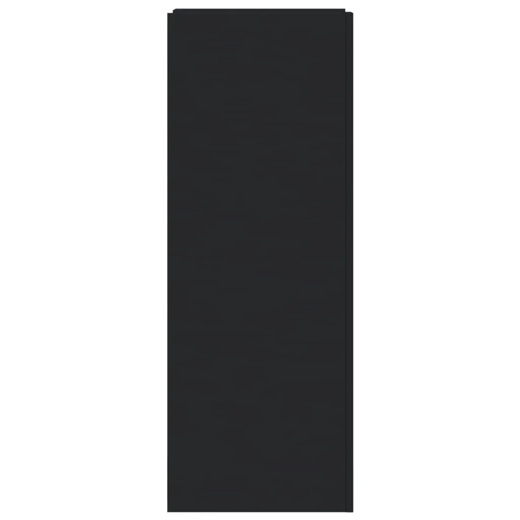 Shoe Cabinet Black 52x37.5x100 cm Engineered Wood