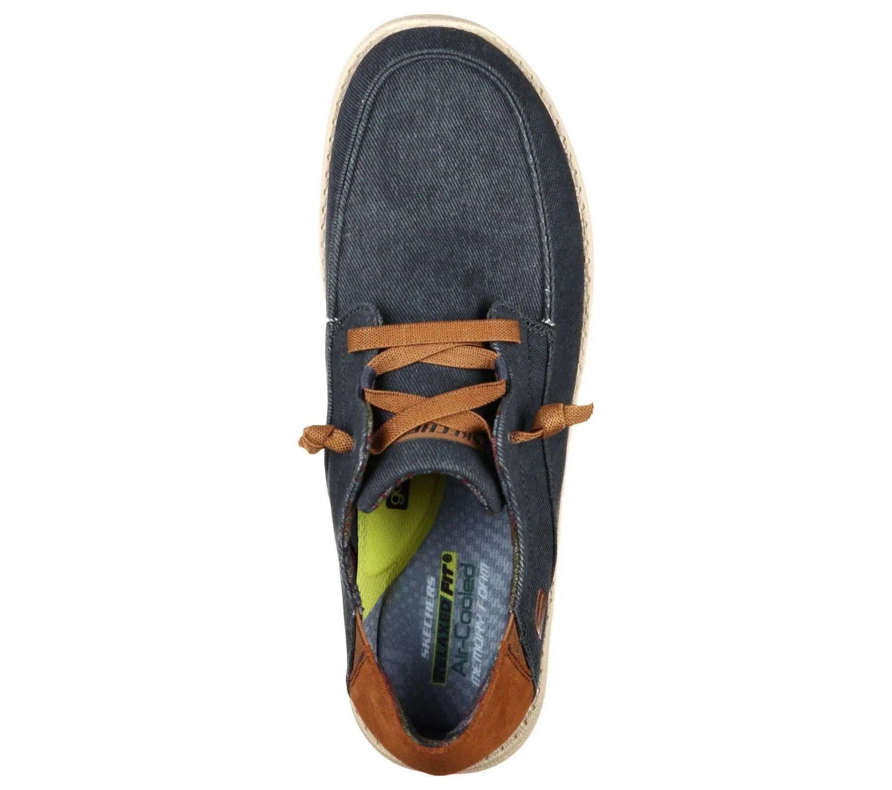 Skechers (210116) Men's Relaxed Fit: Melson - Planon Canvas Shoes in 2 Colours 8 to 13