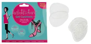The Foot Factory Gel Foot Cushion - Pack of 2, Clear