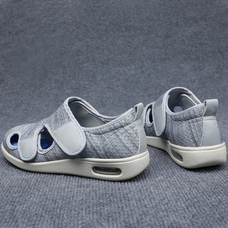 Vanccy Plus Size Wide Diabetic Shoes For Swollen Feet Width Shoes-WD017