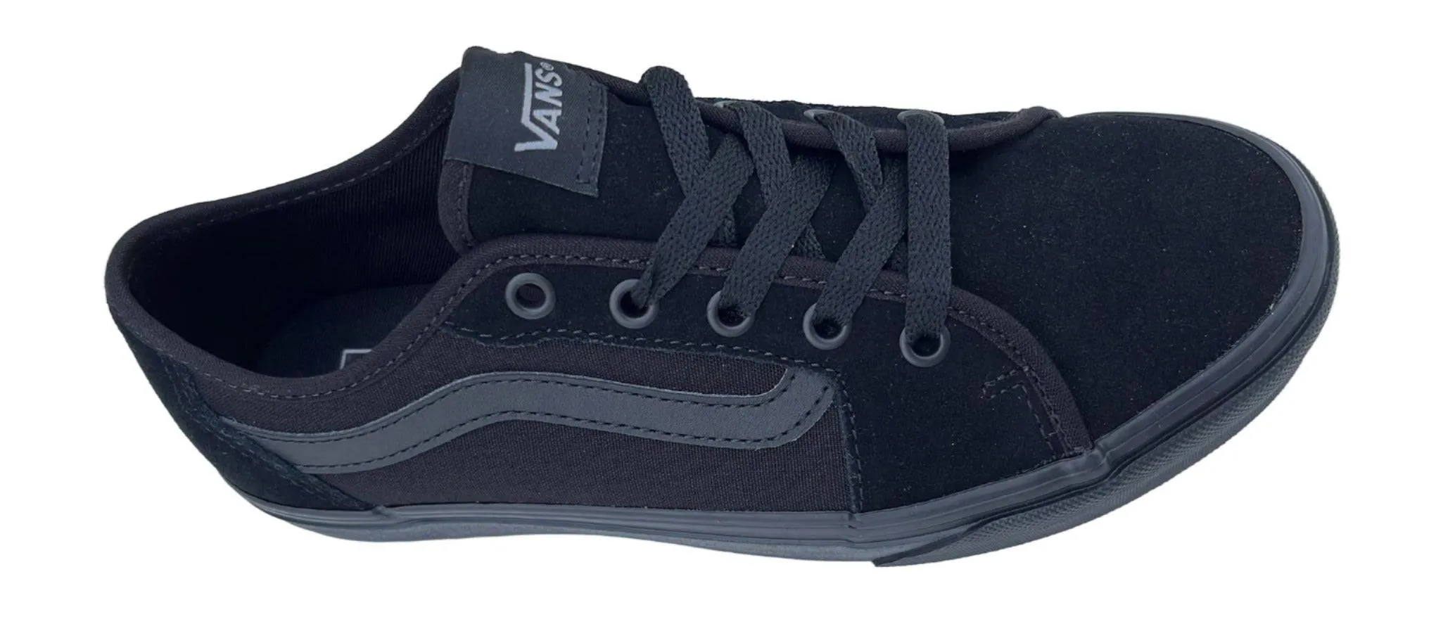 VANS Ladies Filmore Decon Suede/Canvas -BLACK/BLACK