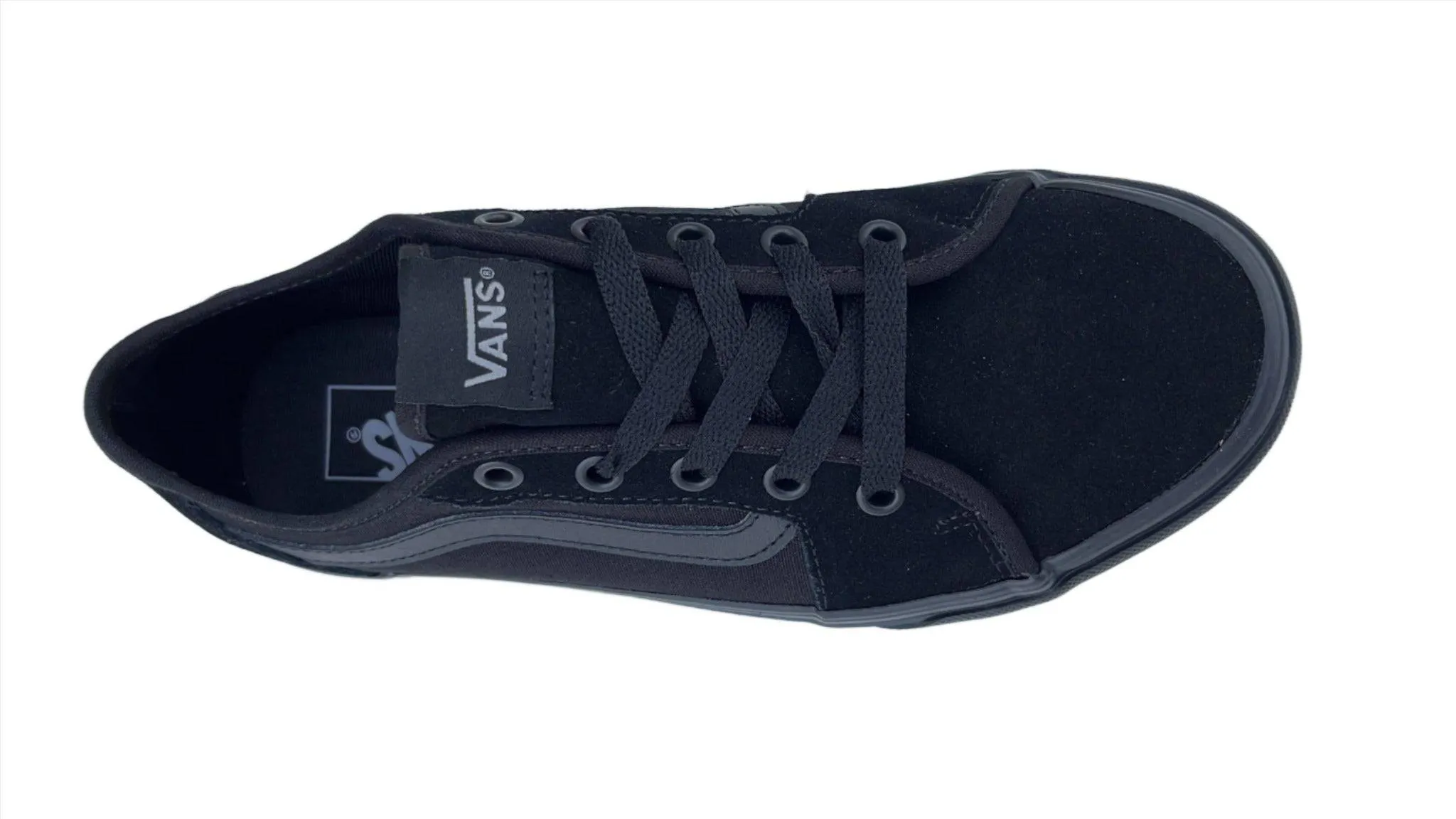 VANS Ladies Filmore Decon Suede/Canvas -BLACK/BLACK
