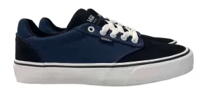 VANS Mens Atwood Deluxe Herringbone Shoe -DRESS BLUE